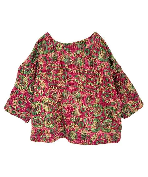 Rally Quilted Reversible Pullover ★ 25S708AT Notched Neck Pullover