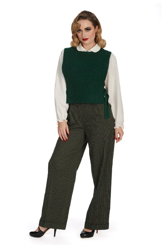 JENNY CHECK TROUSER Trousers Exclusive Limited