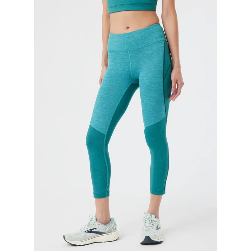 OUTDOOR VOICES Move Free 3/4 Leggings XXS Green TechSweat Stylish Yoga Leggings