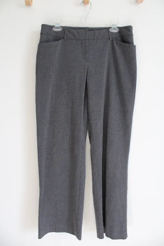 Fashion Bug Gray Trouser Pant | 12 Petite Trousers practical durable