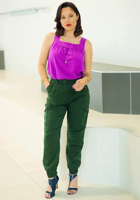 Maison Fauve Tremplin Trouser Trousers practical easy-care