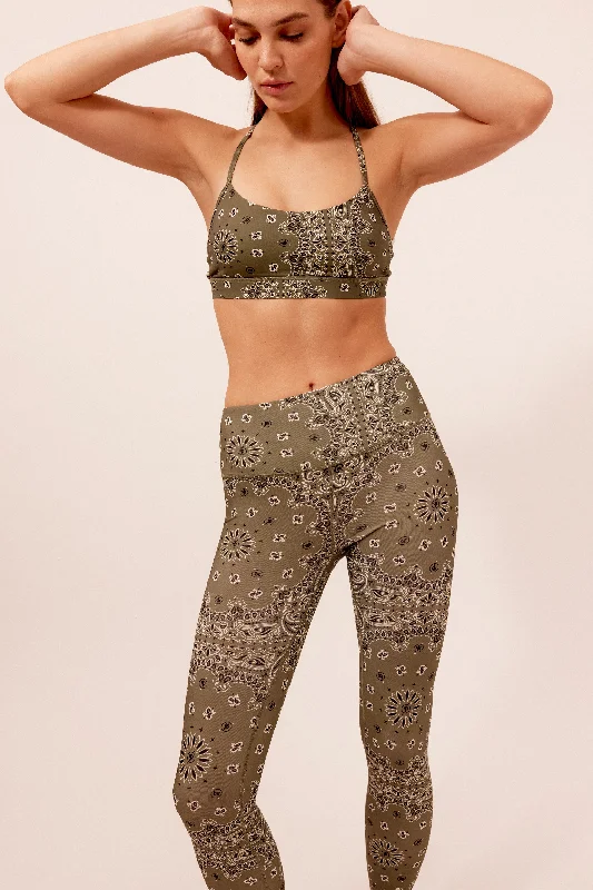 YOGA LEGGING KAKI BANDANA Cozy Fashion Leggings