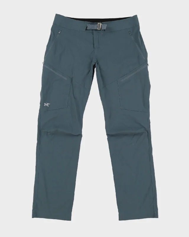 Arc'Teryx Blue Tech Utility Trousers - W34 L31 Trousers Tapered Slim Fit