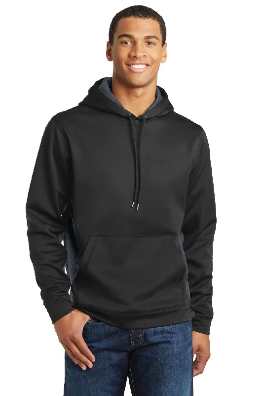 Sport-Tek Sport-Wick CamoHex Fleece Colorblock Hooded Pullover. ST239 Surplice Neck Pullover Sport-Tek Sport-Wick CamoHex Fleece Colorblock Hooded Pullover. ST239 Surplice Neck Pullover
