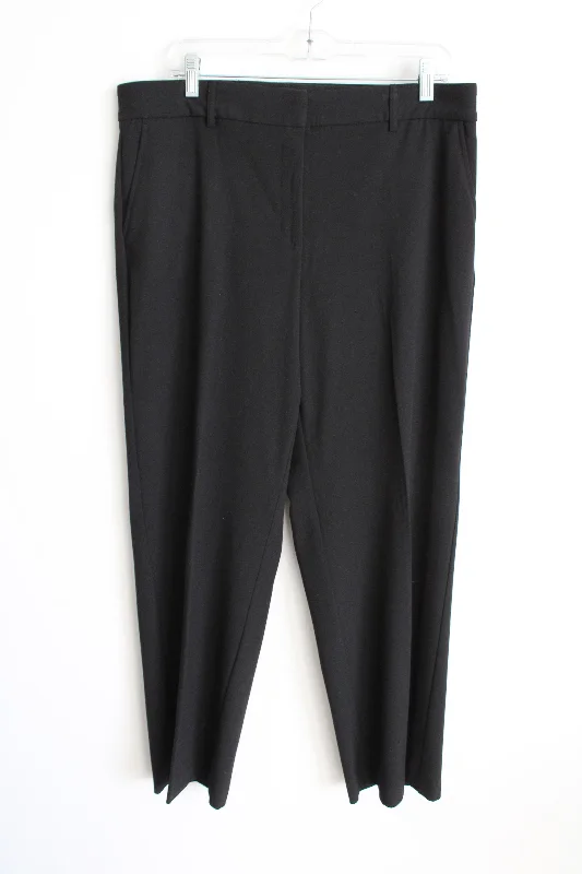 Briggs New York Black Trouser Pants | 14 Trousers chic elegant