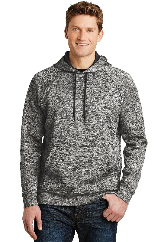 Sport-Tek PosiCharge Electric Heather Fleece Hooded Pullover. ST225 Open Front Cardigan Sport-Tek PosiCharge Electric Heather Fleece Hooded Pullover. ST225 Open Front Cardigan