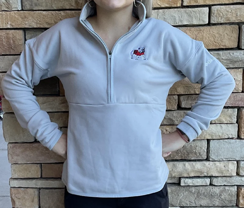 Columbia UGA Omni-Wick Go For It Pullover Womens Oversized Cozy Pullover