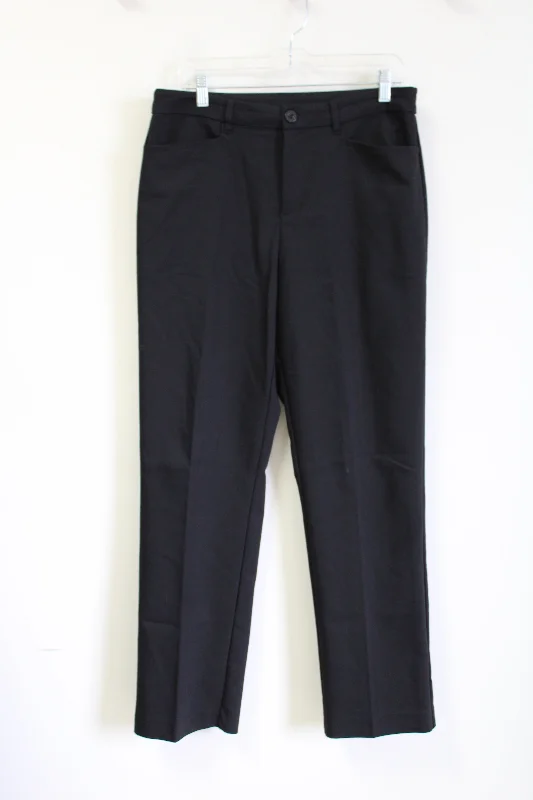 Christopher & Banks Black Trousers | 10 Trousers Low Rise Relaxed