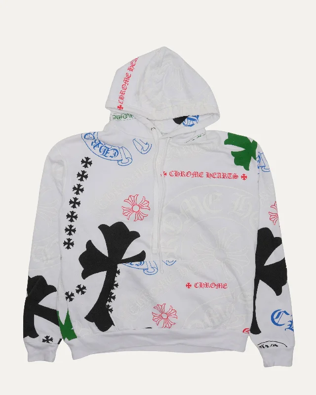 Stencil Hoodie Hoodie with Lining Warm Insulated