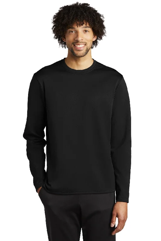 Sport-Tek  Sport-Wick  Fleece Pullover Crew. ST248 Ruffle Sleeve Feminine
