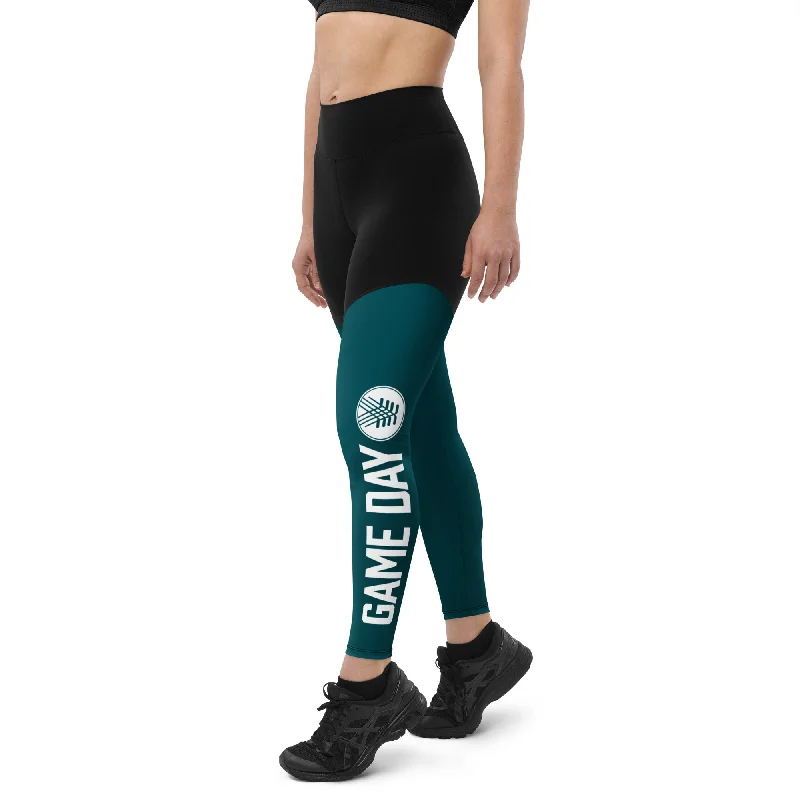 Game Day Leggings Fashionable Quick-Dry Yoga Pants
