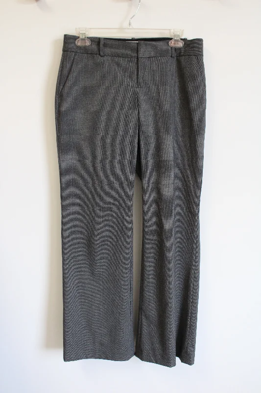 Banana Republic Martin Fit Gray Trouser Pant | 4 Petite Wide Leg Loose Fit Mid Waist Banana Republic Martin Fit Gray Trouser Pant | 4 Petite Wide Leg Loose Fit Mid Waist