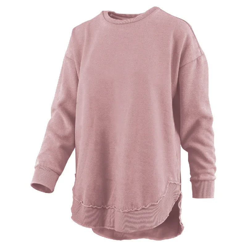 Royce Ladies Fleece Dusty Rose Poncho Pullover RDG65W10SLD-DRS Besom Neck Pullover