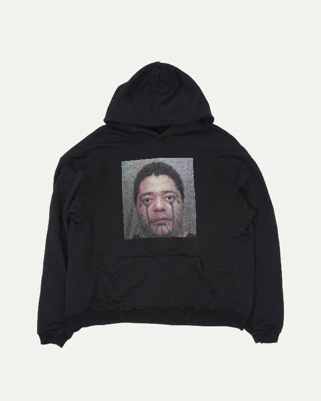 Mugshot Hoodie Hoodie with Embroidery Detailed Premium