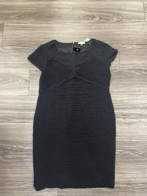 Dress Casual Midi By Calvin Klein In Black, Size: 16 Fashionable Shift Midi Dress