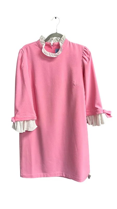 Dress Casual Midi By Cece In Pink, Size: 12 Elegant Satin Slip Midi Dress