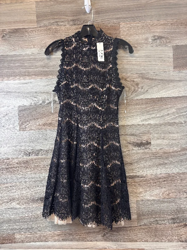 Dress Casual Midi By Francesca's In Black & Cream, Size: Xs Cozy T-shirt Midi Dress
