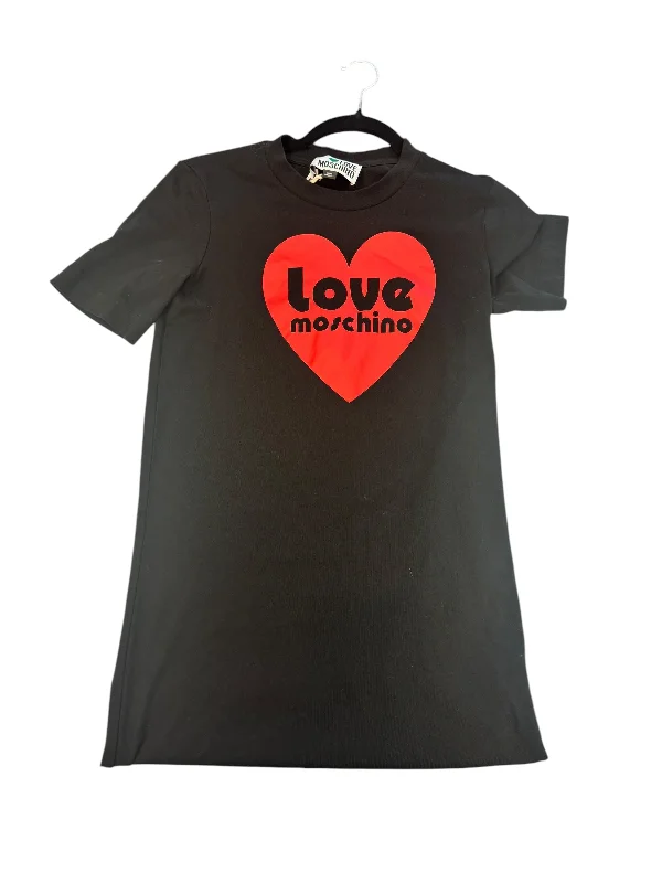 Dress Casual Midi By Love Moschino In Black, Size: 2 Comfortable Deep V Midi Dress