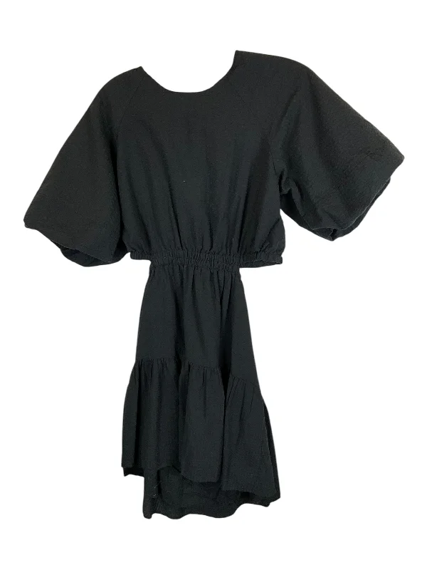 Dress Casual Midi By Madewell In Black, Size: S Stylish Pleated Skirt Midi Dress