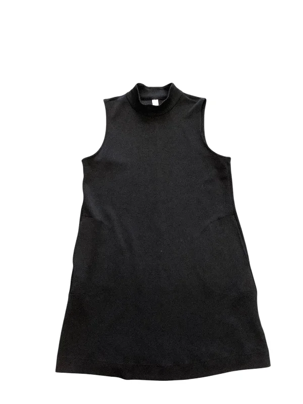 Dress Casual Midi By Spanx In Black, Size: L Elegant Velvet Midi Dress
