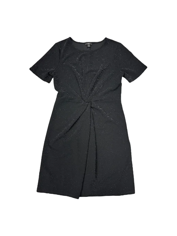 Dress Party Midi By Ann Taylor In Black, Size: 6p Comfortable Knitwear Midi Dress