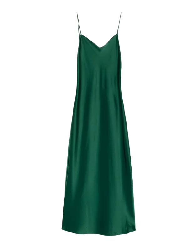 Polo Ralph Lauren satin midi slip dress Chic Lace Detail Midi Dress