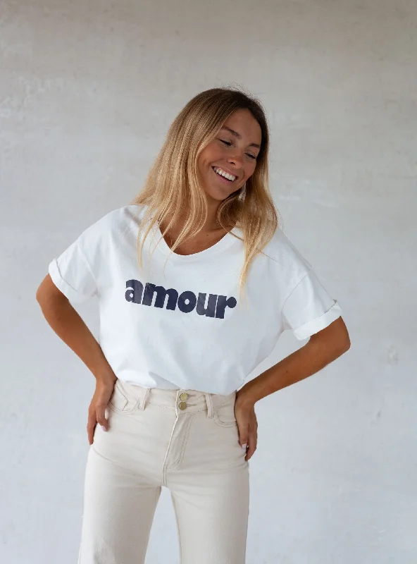 Blue Moor T-Shirt-- Zippered Front Buttoned Front Snap Front