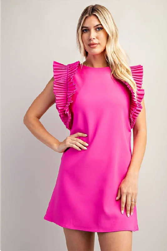 The Island Delight Mini Dress Casual V-Neck Mini Dress