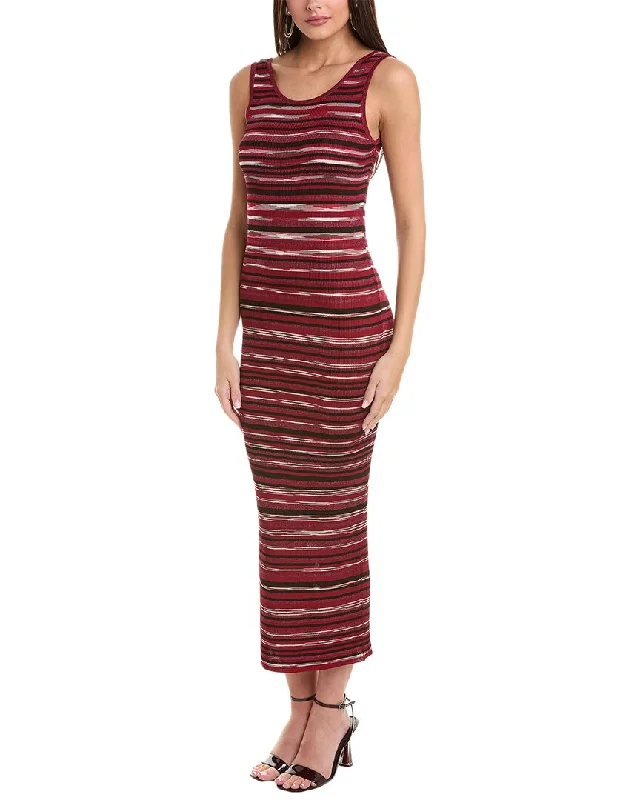 M Missoni Ribbed Knit Maxi Dress Tunics Versatile stylish