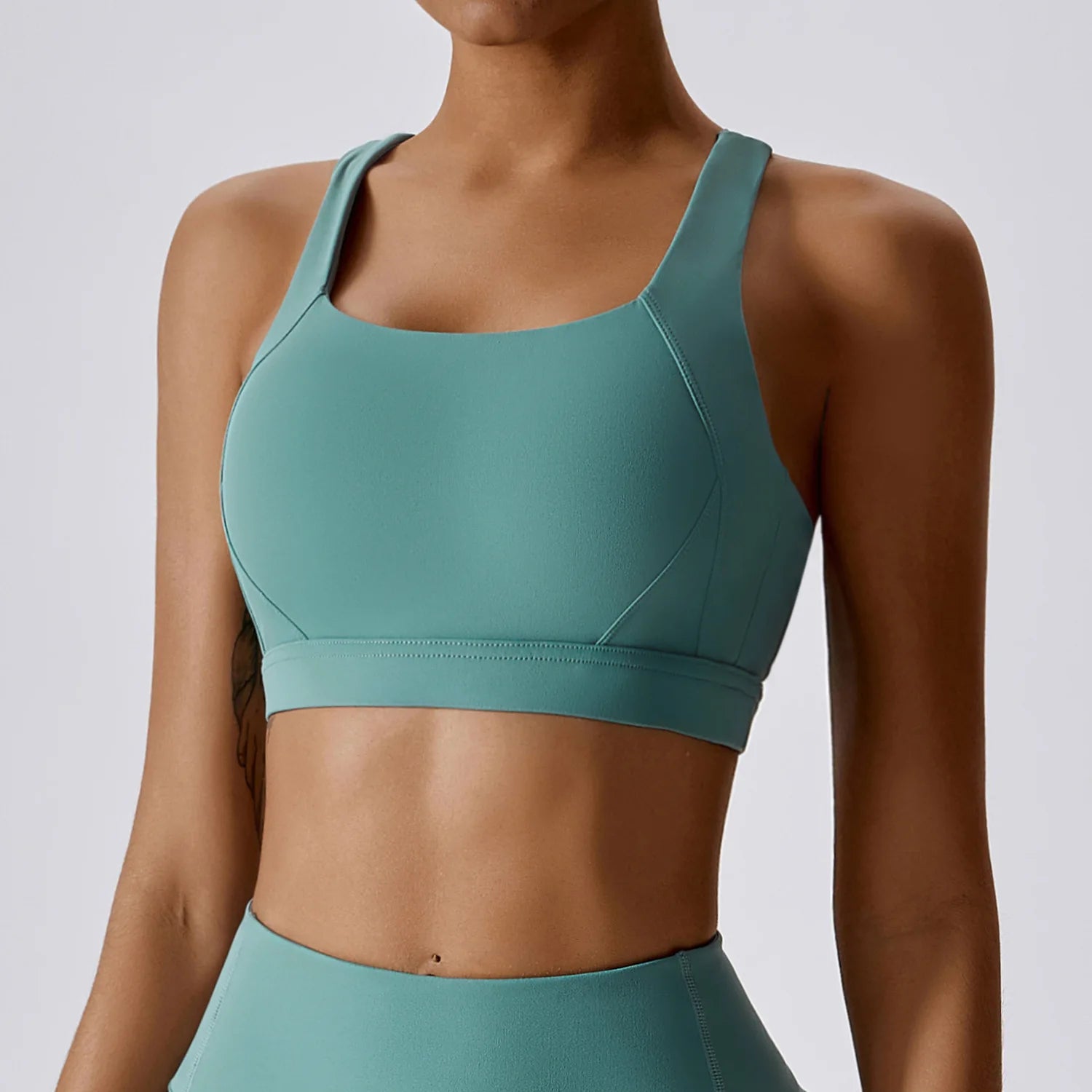 only bra green