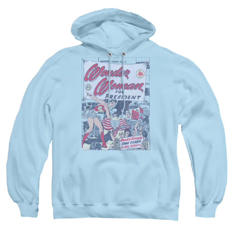 Wonder Woman Ww For President - Pullover Hoodie Long Sleeve Pullover